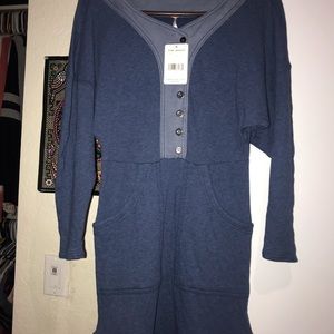 Free people soft sweater shirt like dress